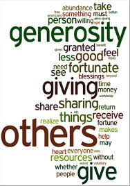 generosity