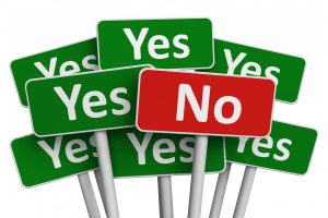 Learn How to Say No!